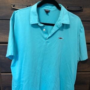 Patagonia Collared Polo Short Sz L